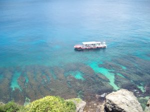 小琉球、高台から