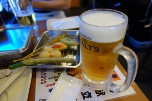 【新世界】大阪で串カツを堪能してきました！【生ビール２８０円】